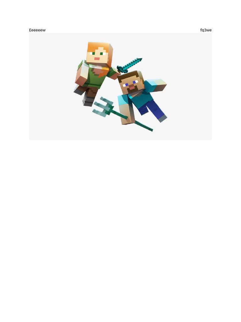 Alex Minecraft | PDF