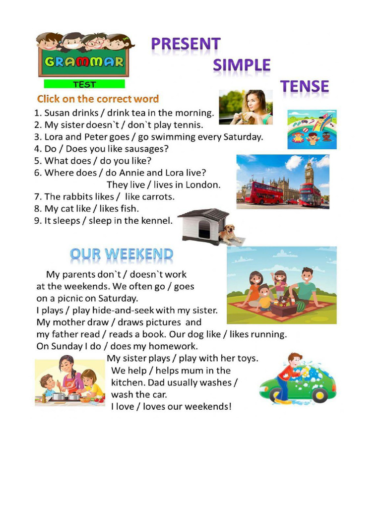 Simple Present 2 | PDF