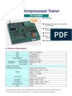 32bit Microprocessor Trainer: Technical Specification