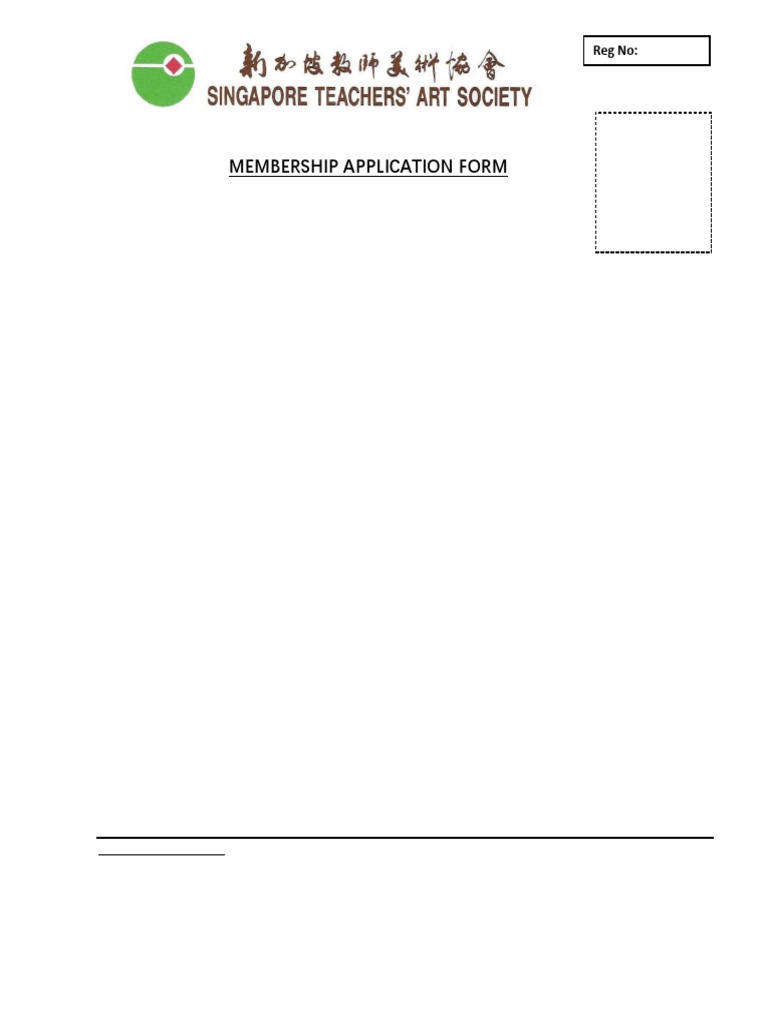 STAS Membership Application Form 2023 | PDF