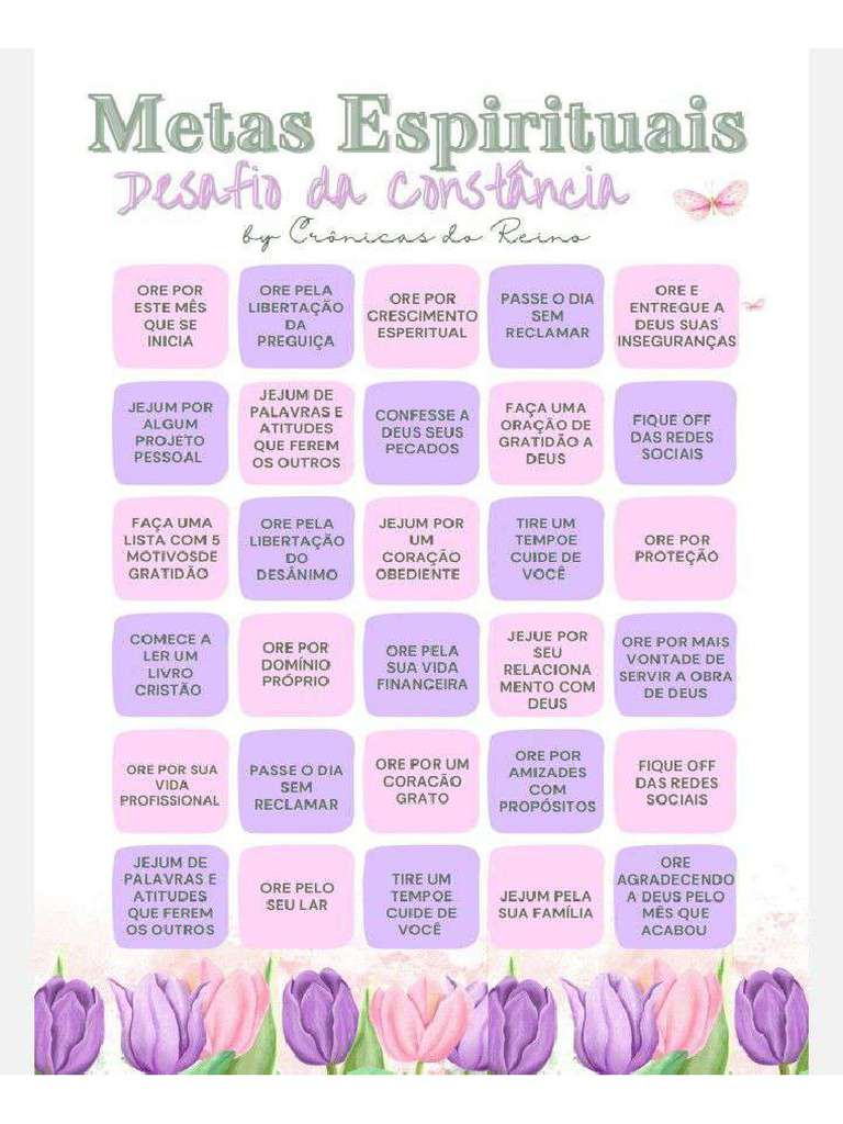 Metas Espirituais | PDF