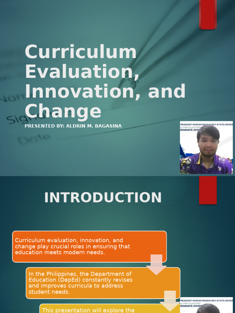 Curriculum Evaluation and Innovation in Education | PDF | Curriculum ...