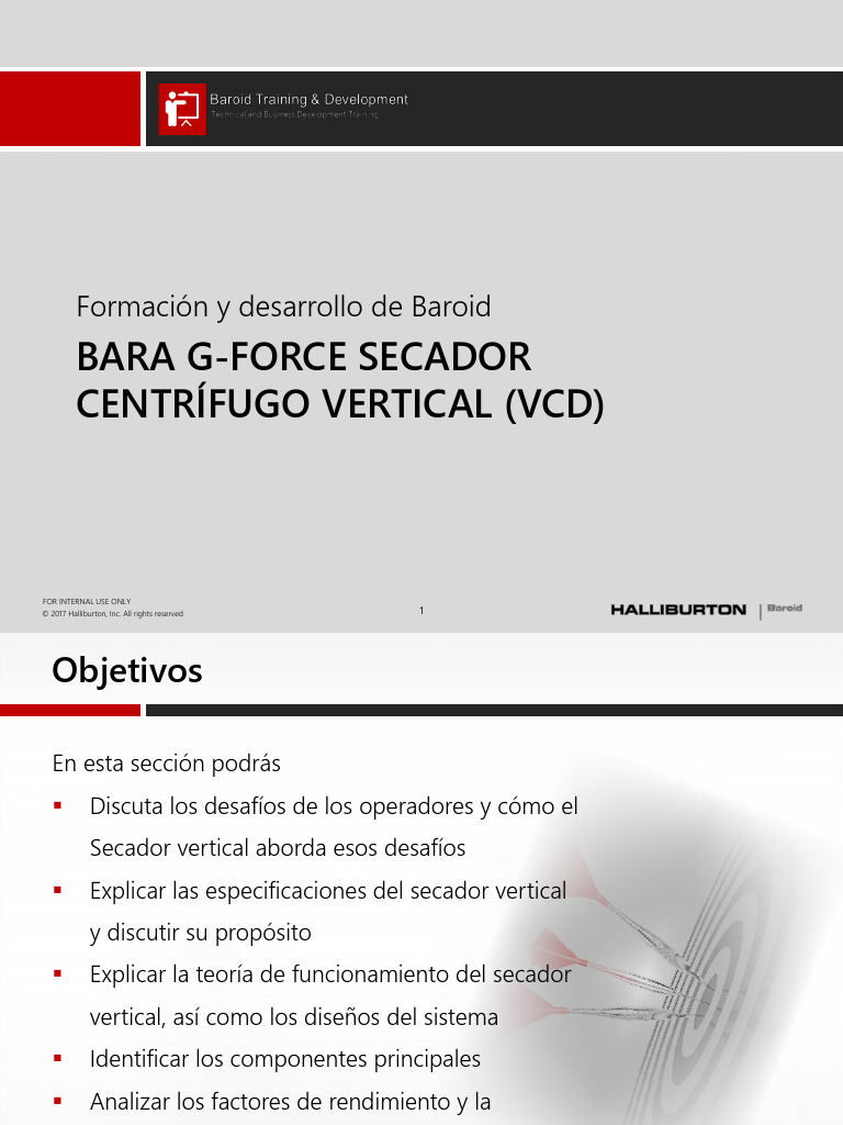 3.2 BaraG-Force Vertical Cuttings Dryers - Es | PDF | Residuos | Centrífugo