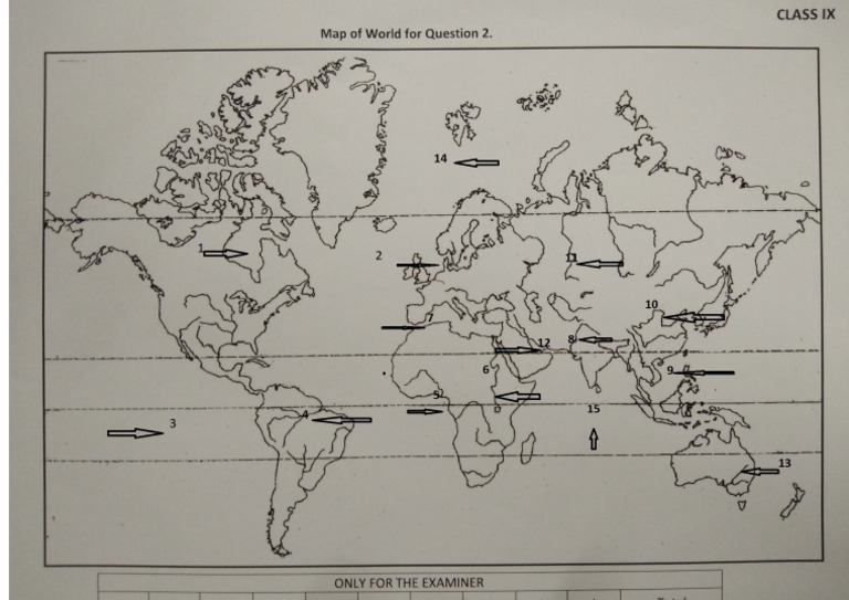 Worldmap Practice1 | PDF