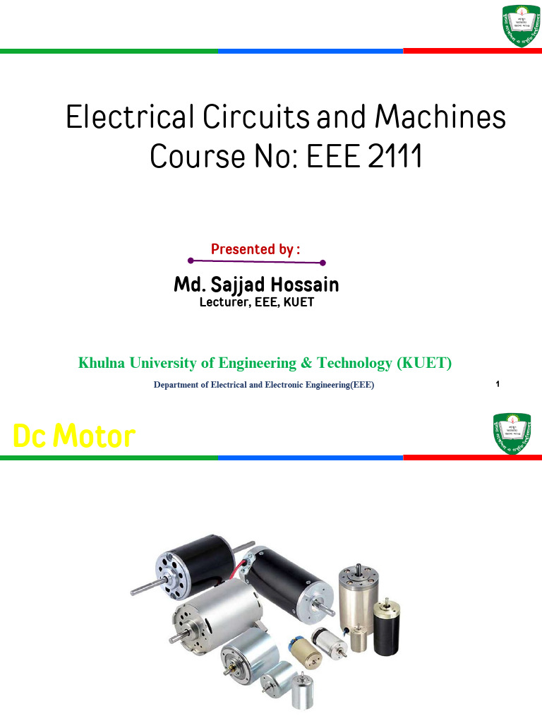 Motor - PPTX 20250101 090351 0000 | PDF | Electric Motor | Electrical ...