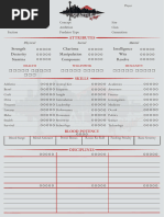 VTM Blood Potency and Generation Chart | PDF