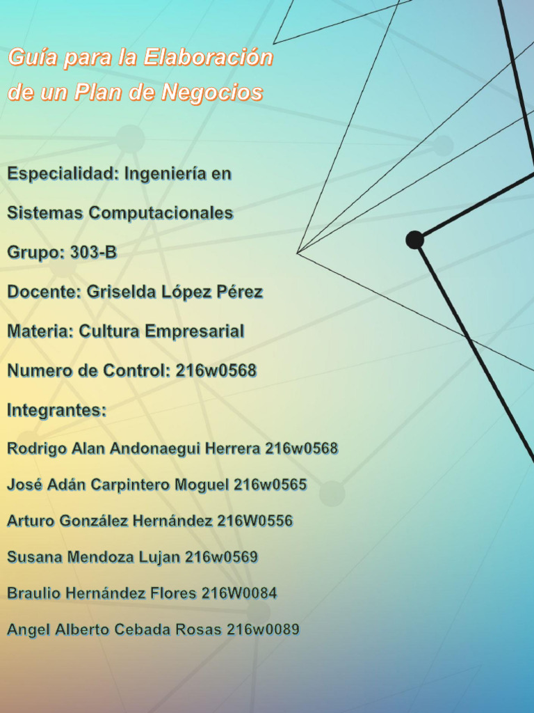 Guía Completa para un Plan de Negocios | PDF | Marketing | Plan de negocios
