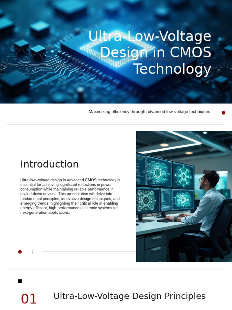 Ultra-Low-Voltage CMOS Design Techniques | PDF | Cmos | Electronic ...