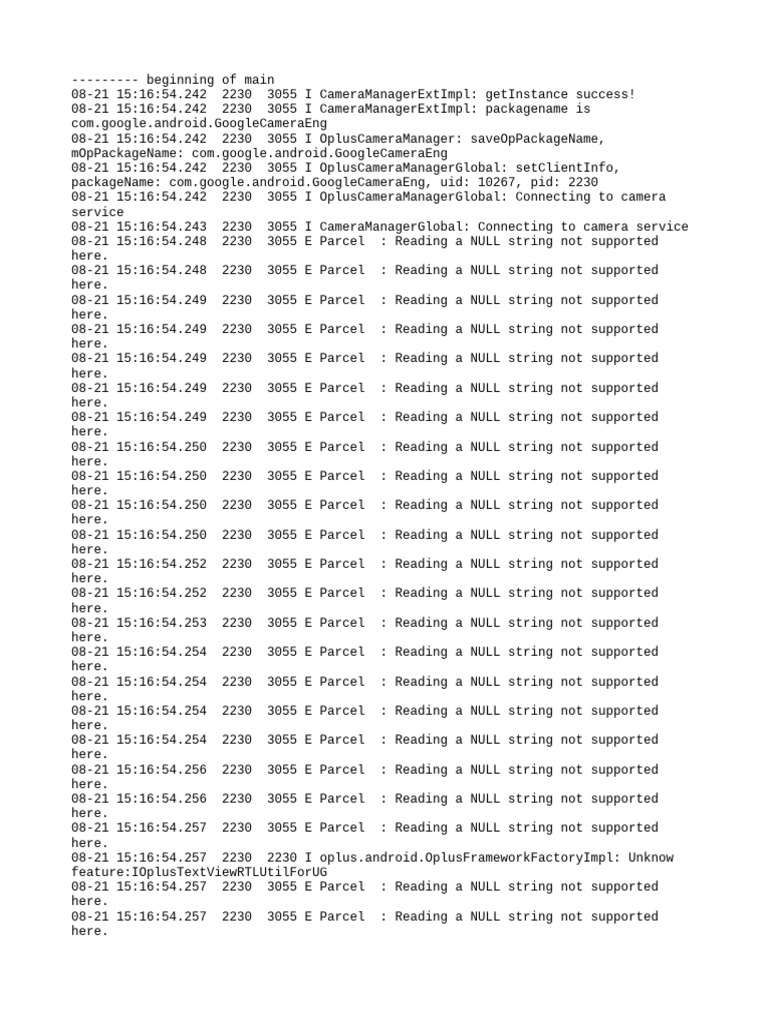 Log Cat 1755778614206 | PDF | Computing | Computer Programming