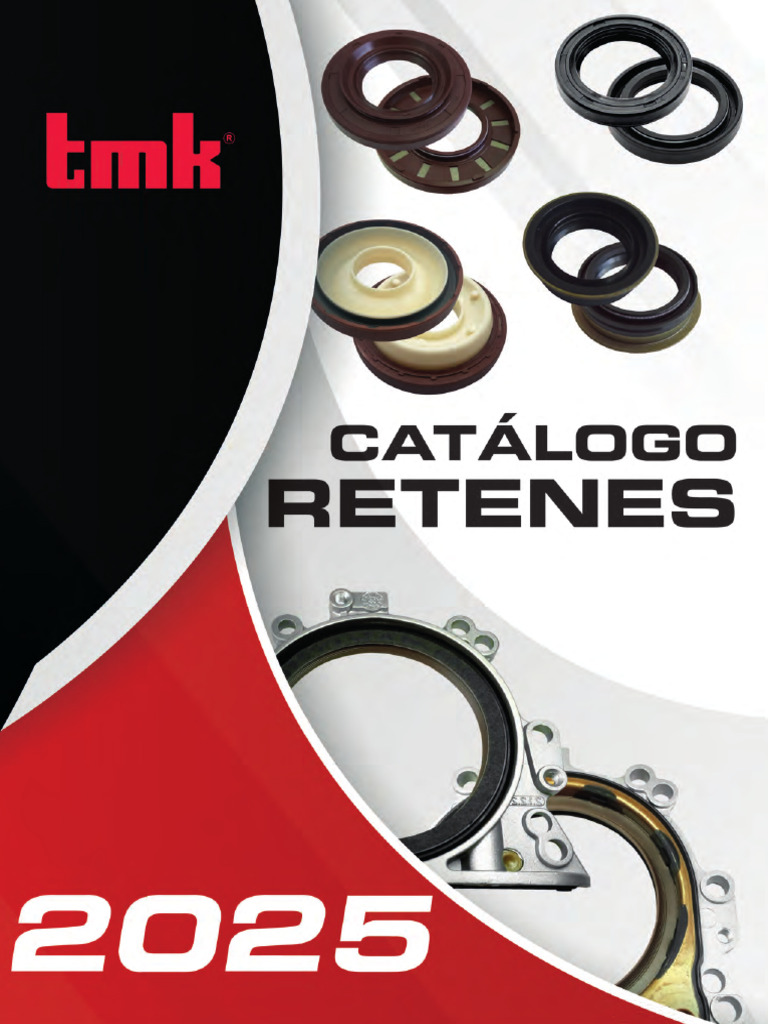 Catálogo de Retenes TMK 2025 | PDF | todoterreno | Rodamiento (Mecánico)