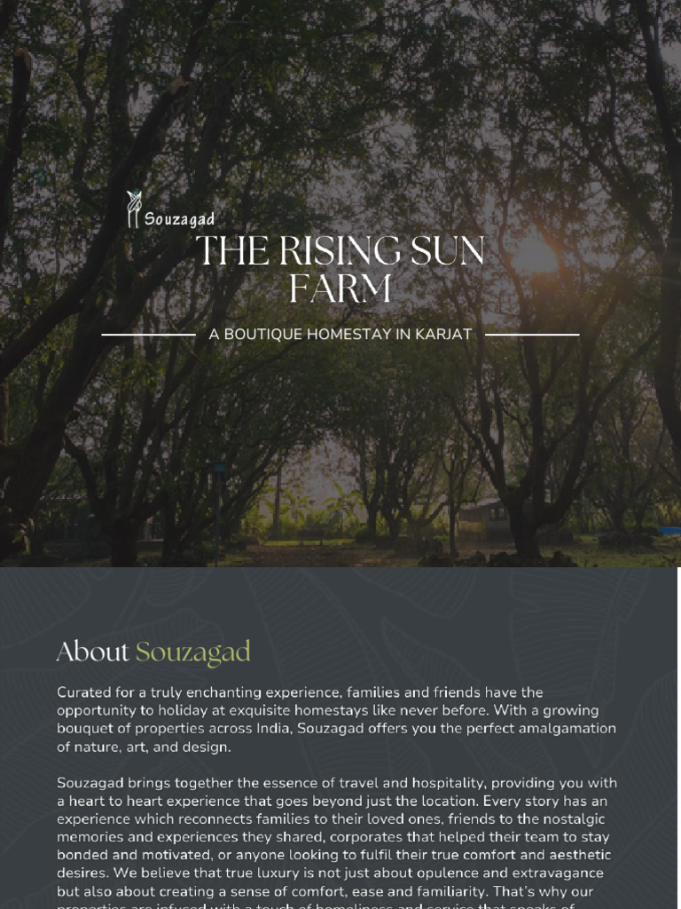 Souzagad Rising Sun | PDF