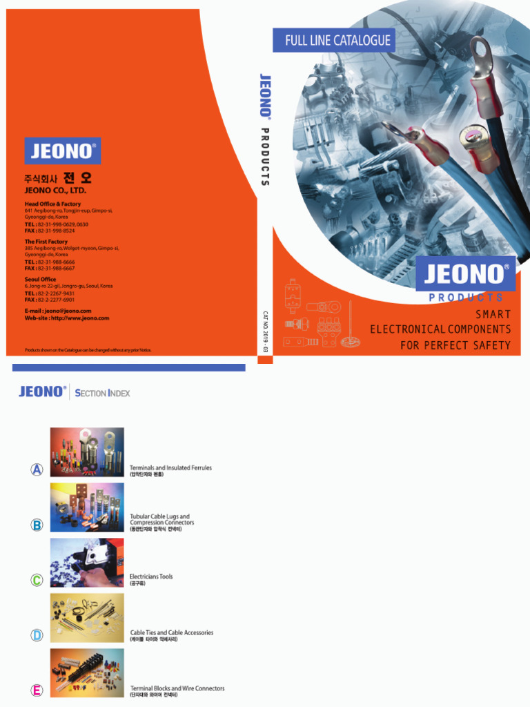 Jeono Catalog | PDF