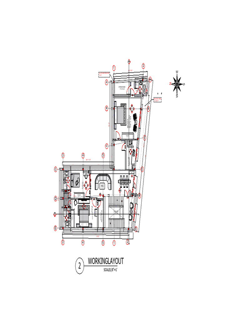 Detailed Floor Plan Layout Design | PDF | Home | Interior Design
