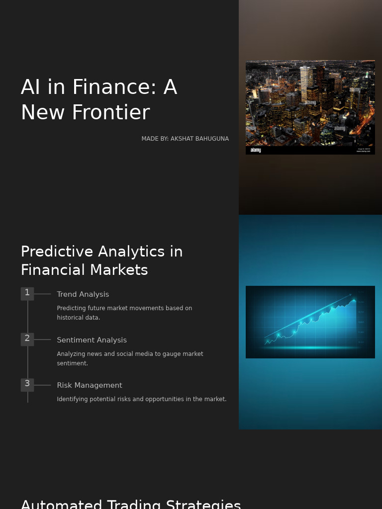 AI Transforming Finance: Trends & Tools | PDF | Artificial Intelligence ...