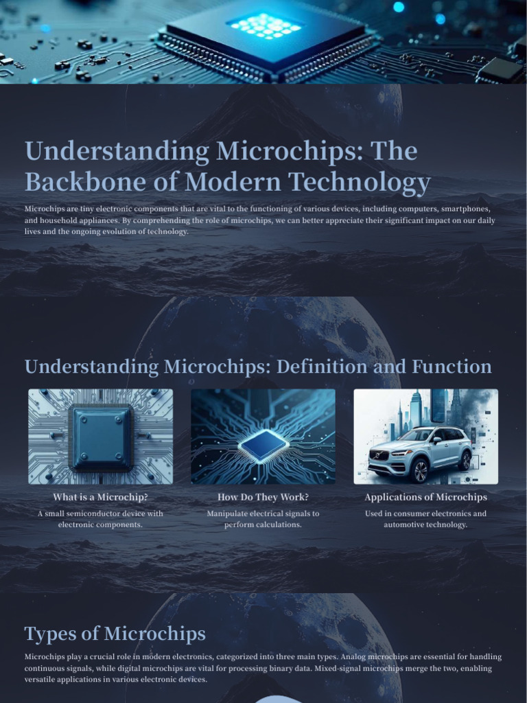 Types and Functions of Microchips | PDF | Integrated Circuit | Electronics