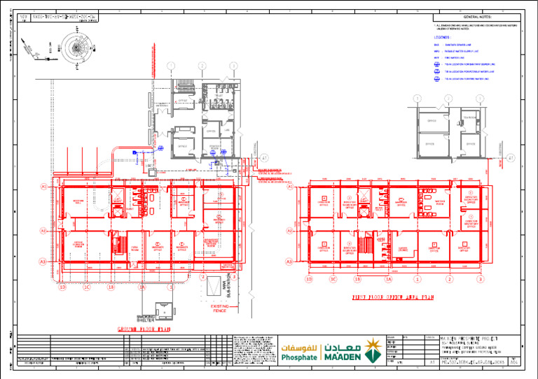 Office Area Expansion Plan Document | PDF | Environmental Engineering ...