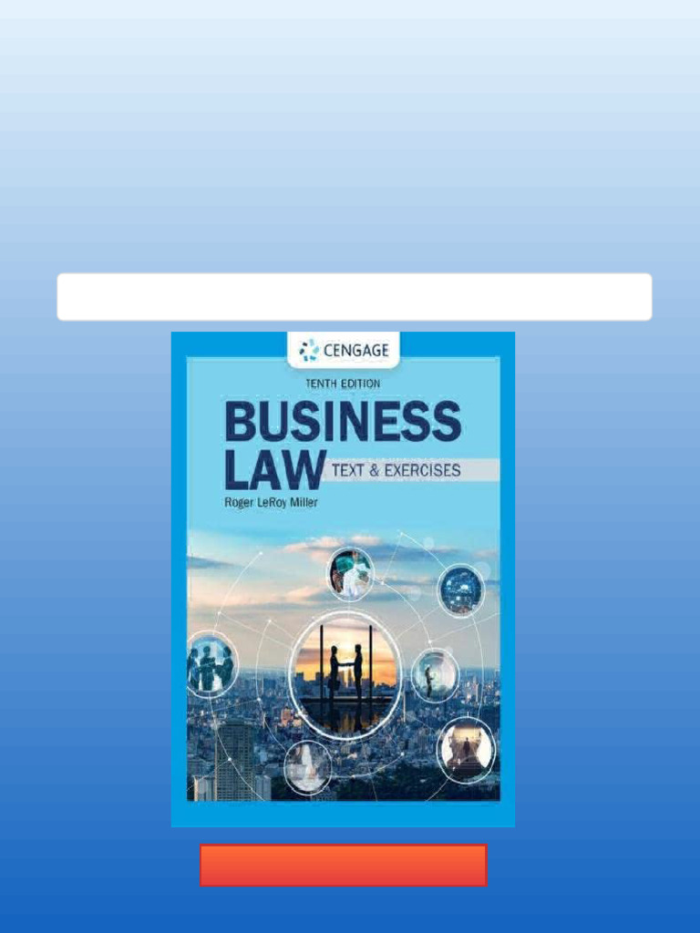 Business Law: Text & Exercises (MindTap Course List) 10th