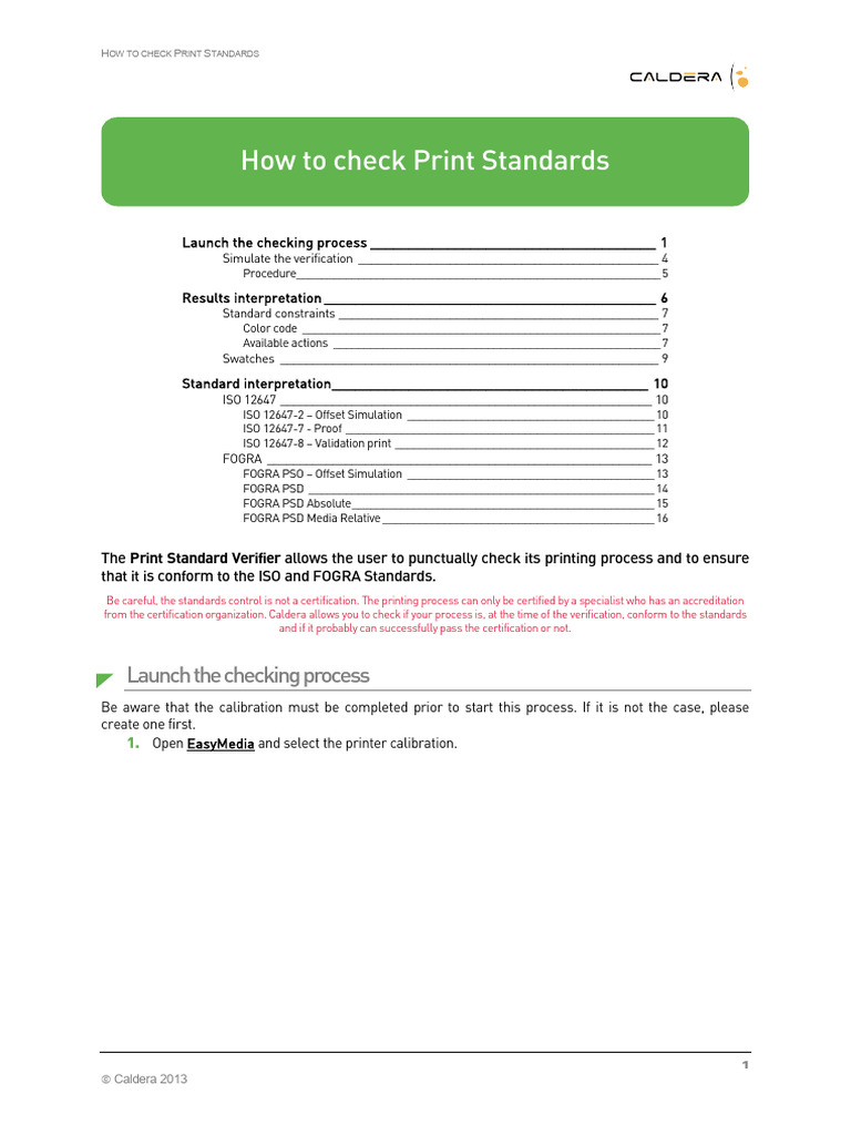 ISO 12647-8 Print Standards Guide | PDF | Verification And Validation ...