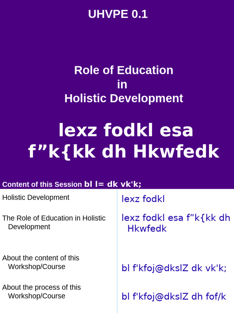 Education's Role in Holistic Development | PDF | Neuroscience | Cognition