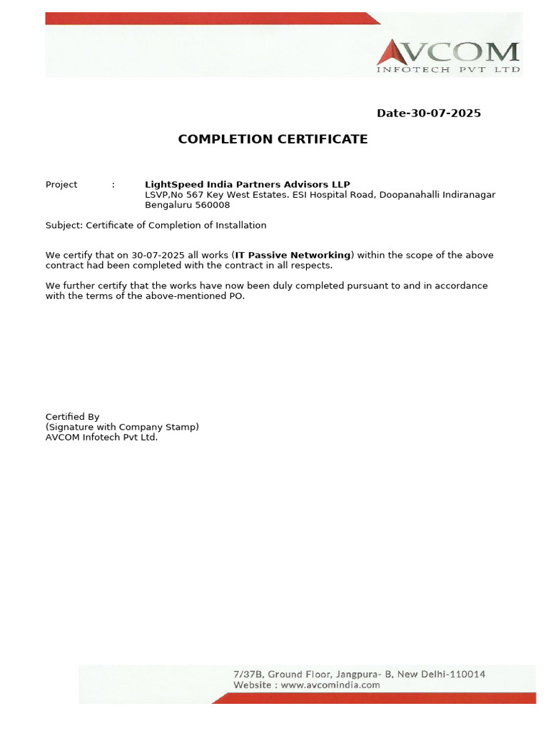 Completion | PDF