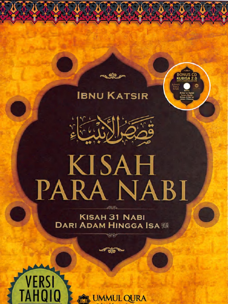 728 Kisah Para Nabi Kisah 31 Nabi Dari Adam Hingga Isa Ibnu Katsir Pdf