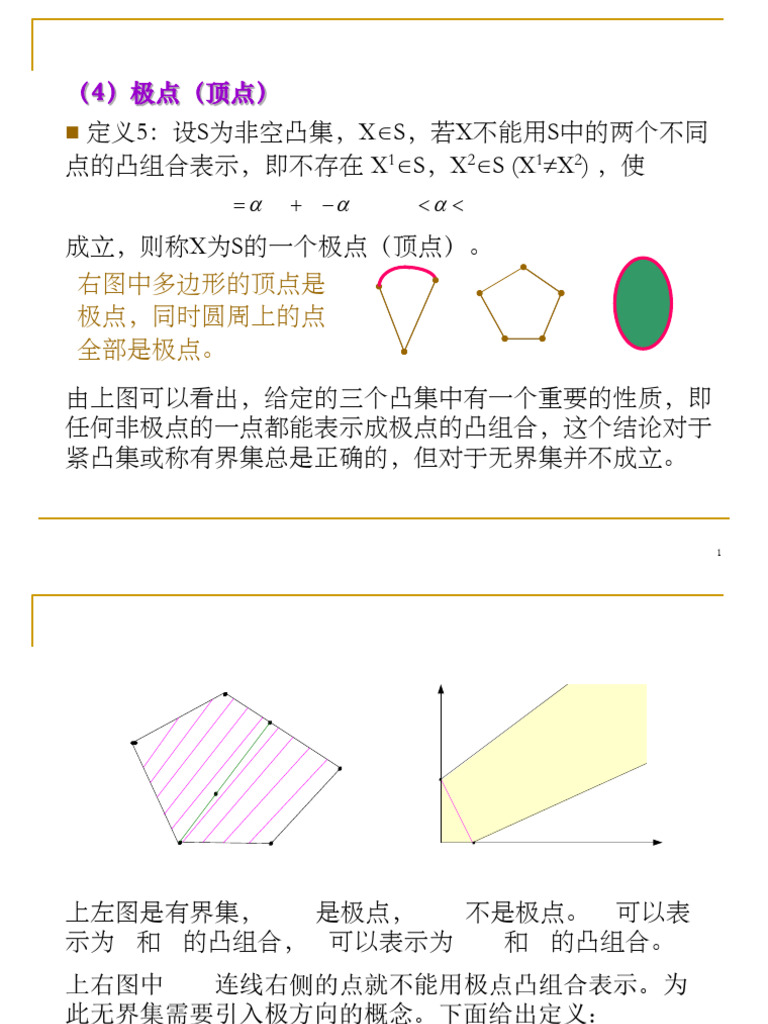 1.3.1.4 凸集及其定理-极点| PDF