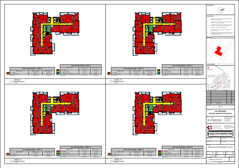 Area Calculations for Residential Project | PDF | Bedroom | Home