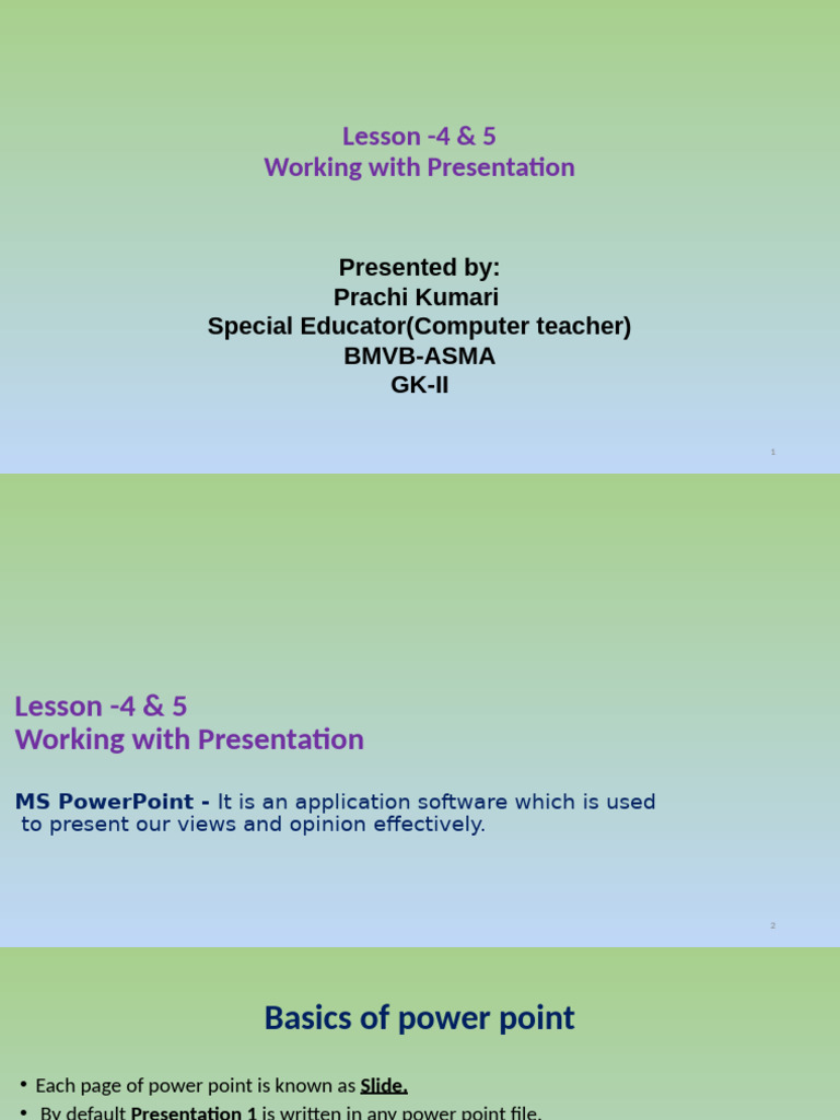 Rehearse Timing in PowerPoint Presentations | PDF | Page Layout ...