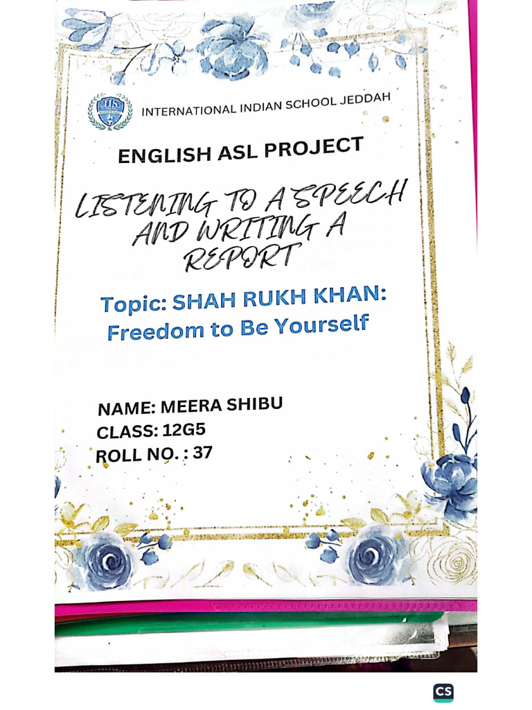 Sample English ALS Project | PDF