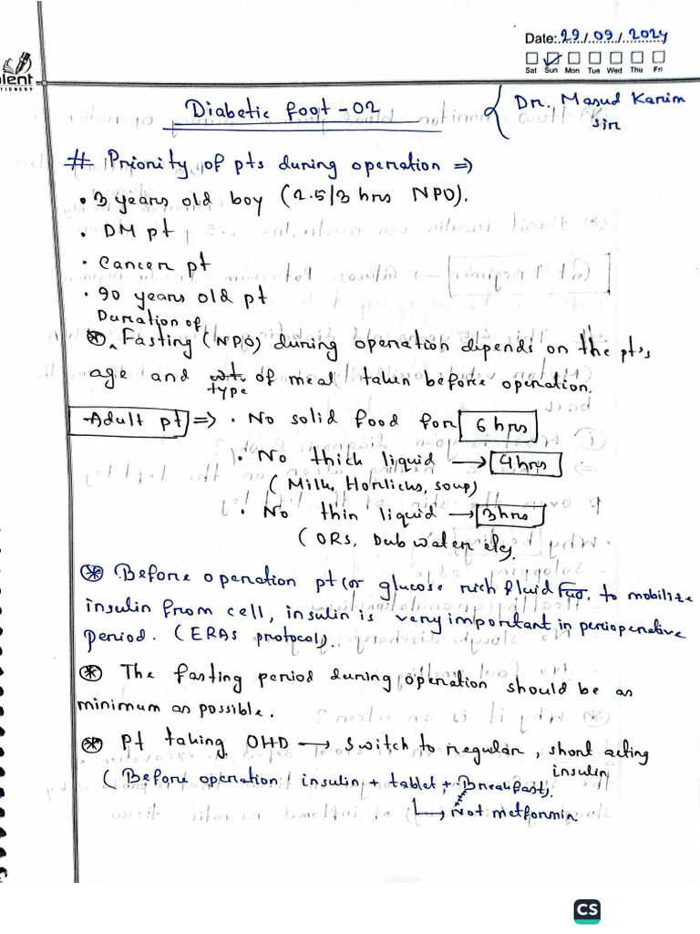 Surgery Notes by Sanjida (Masud Sir and Ershad Sir) | PDF