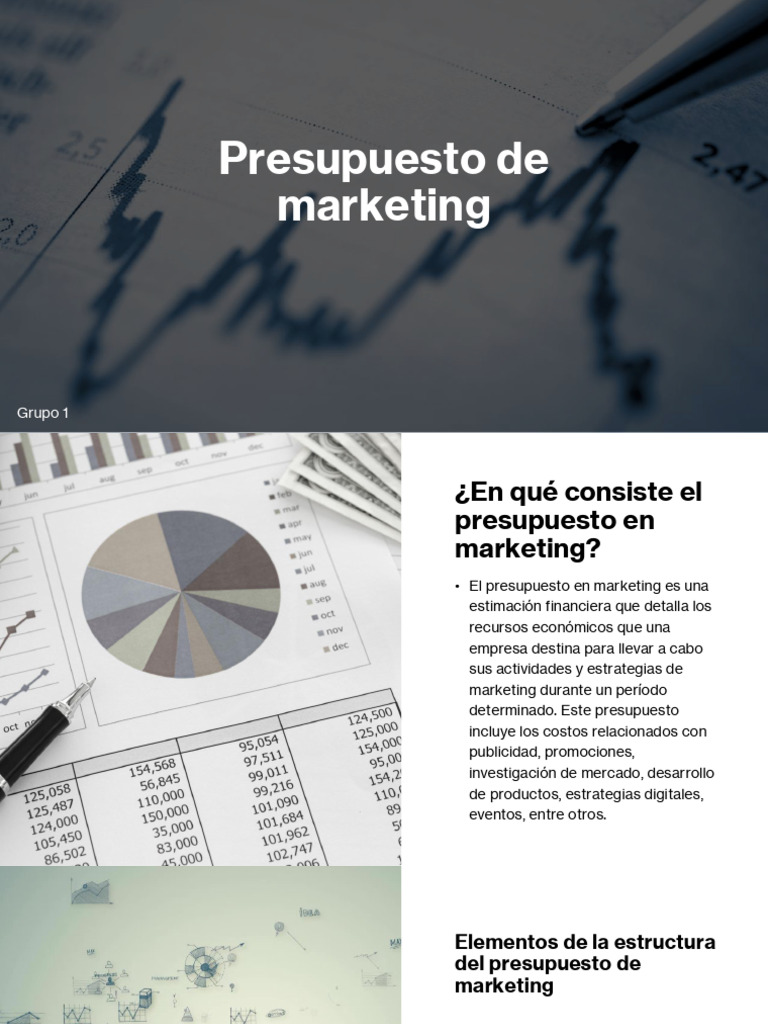 Presupuesto de Marketing: Guía Esencial | PDF | Presupuesto | Marketing
