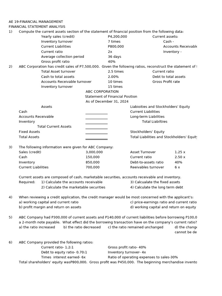 Inbound 3462922688543038092 | PDF | Equity (Finance) | Balance Sheet