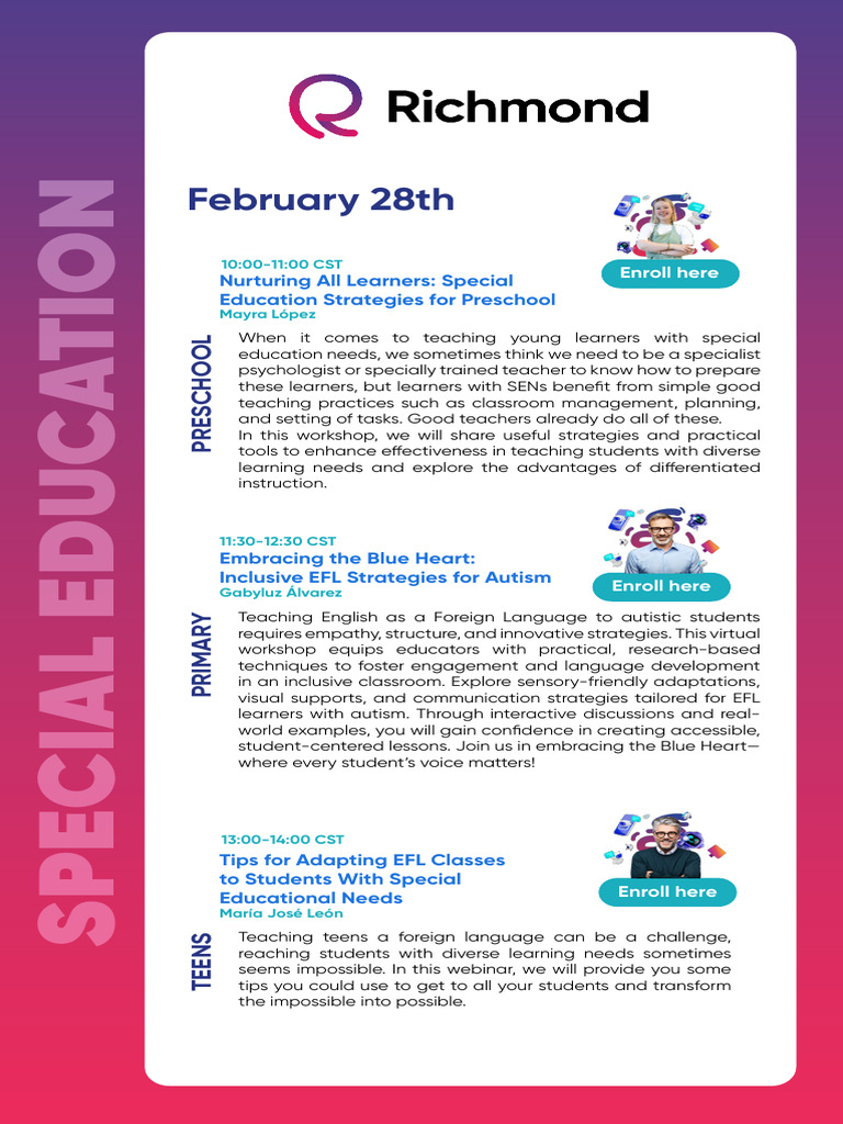 Effective Strategies for SEN Teaching | PDF | English As A Second Or ...