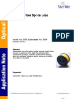 AN0003 - Optical Fiber Splice Loss