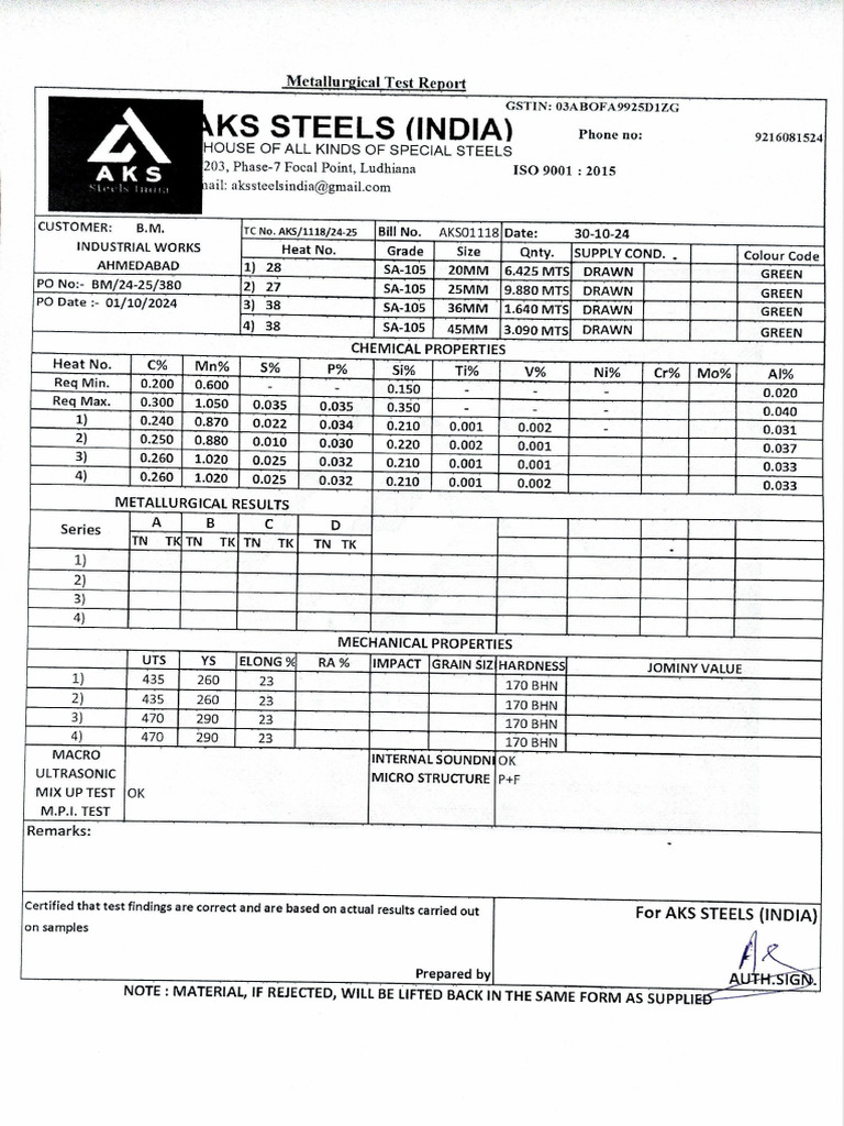 MTC Sa105n | PDF