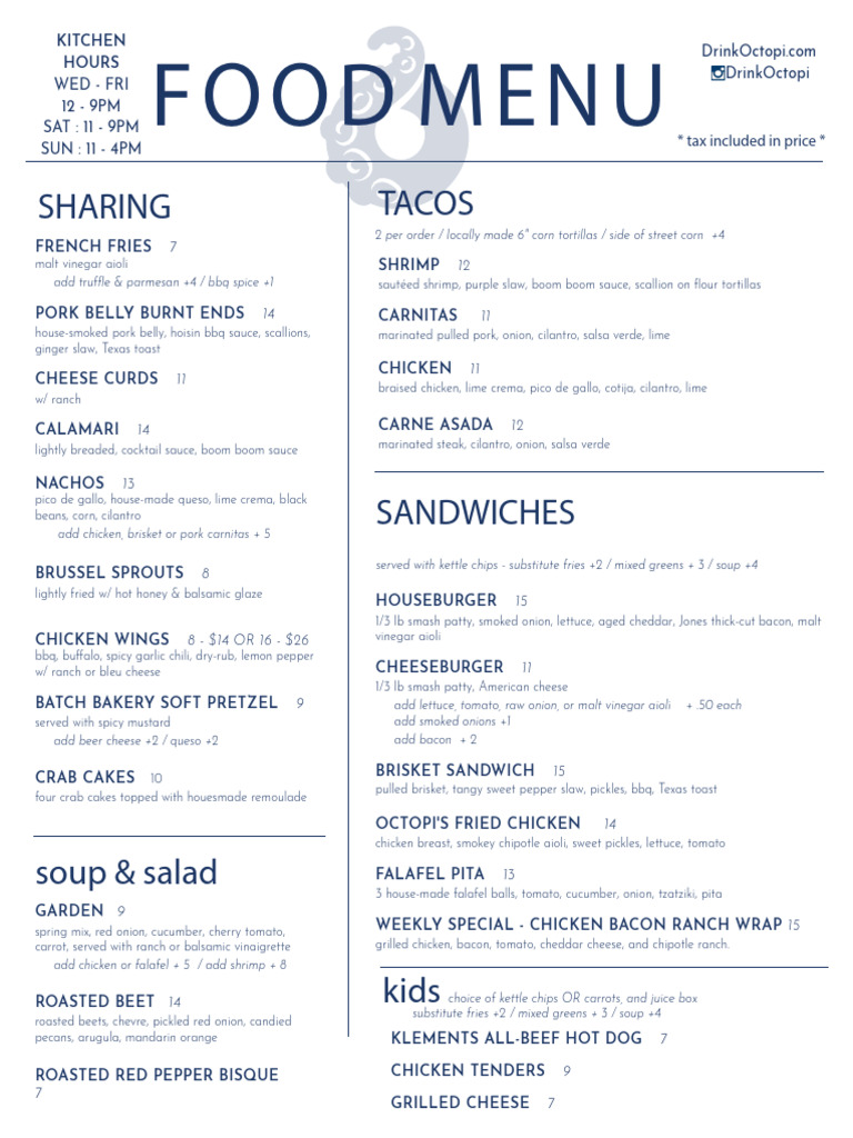 weekday-menu-2-19-25-food (1) | PDF | French Fries | North American Cuisine