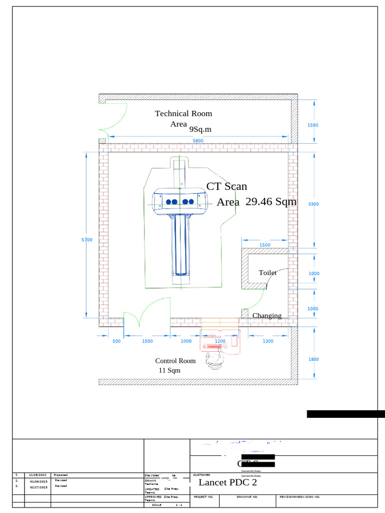 CT Scan Room Design Specifications | PDF