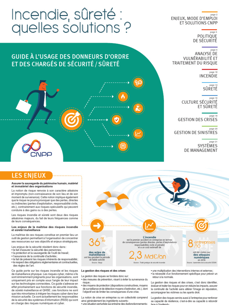 Guide sur la sécurité et la gestion des risques | PDF | Sécurité | Risque