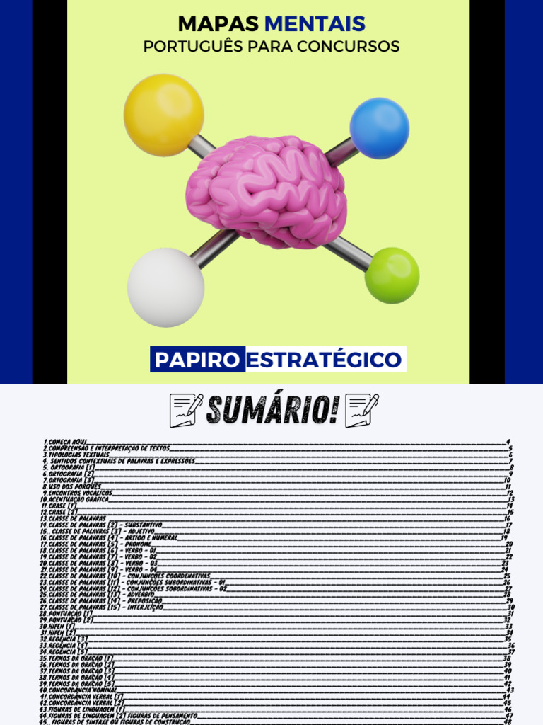 Guia Completo de Português para Concursos | PDF | Vogal | Pronome