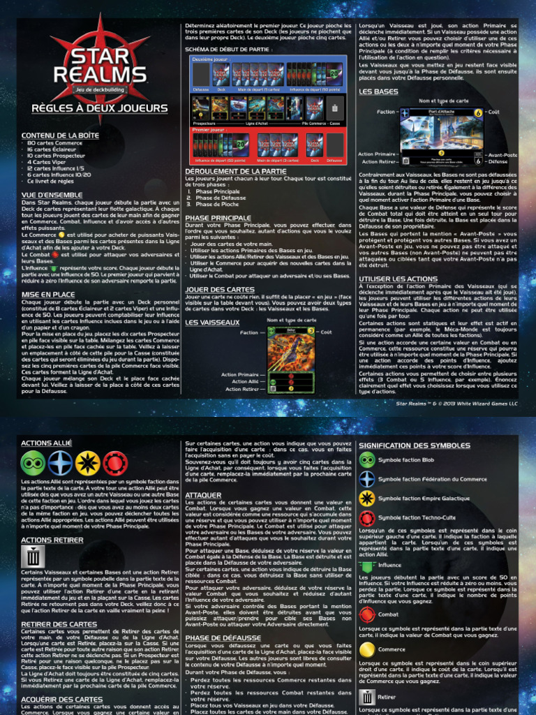 Star Realms-Règles (FR) | PDF