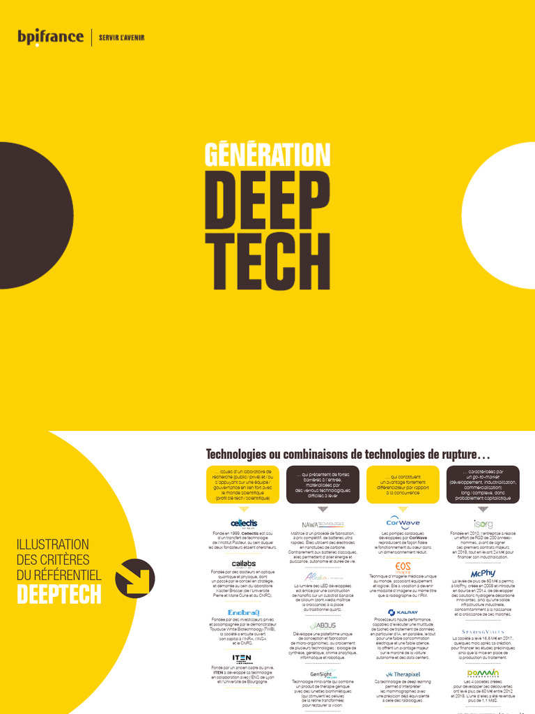 Écosystème Deep Tech à Amsterdam | PDF | Innovation | France