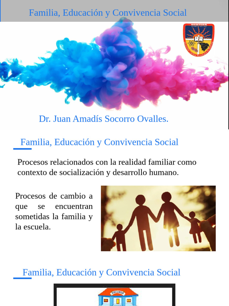 Educación y Familia en la Sociedad Actual | PDF | Plan de estudios ...