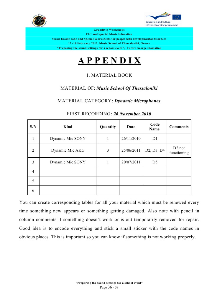 Appendix | PDF | Foreign Language Studies