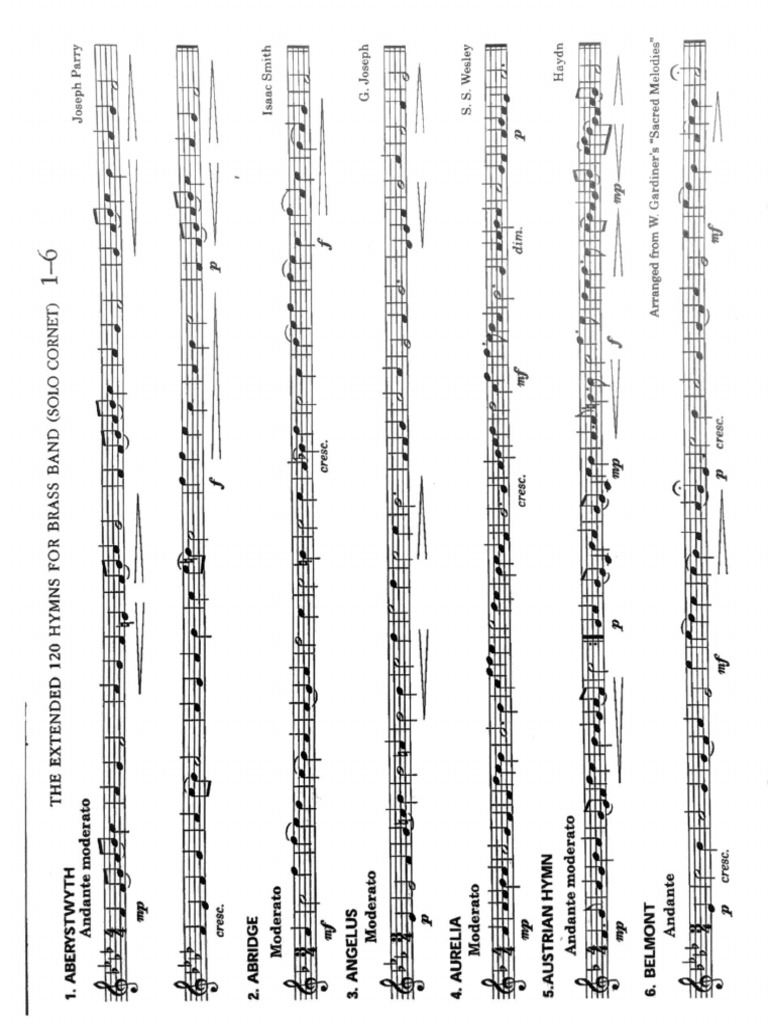 Hymns For Brass Band | PDF