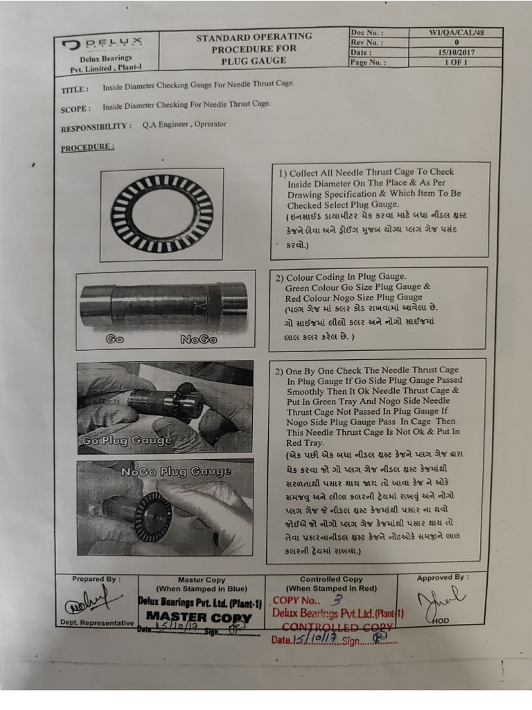 Plug Gauge Wi Document | PDF