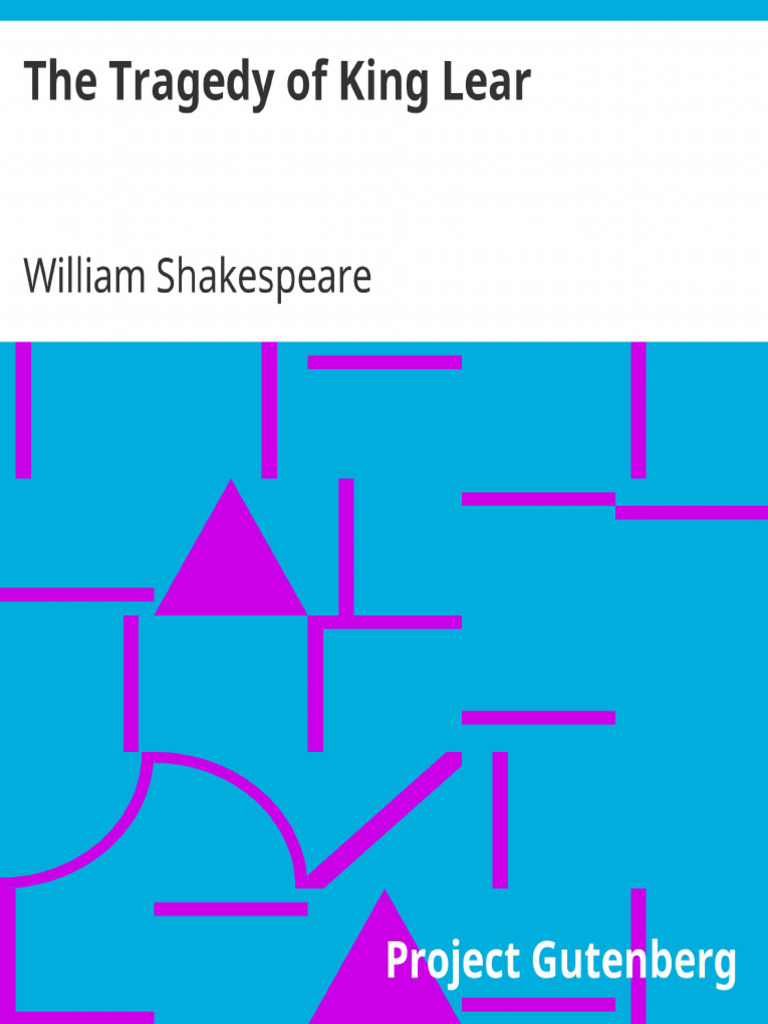 The Tragedy of King Lear by William Shakespeare | PDF | King Lear