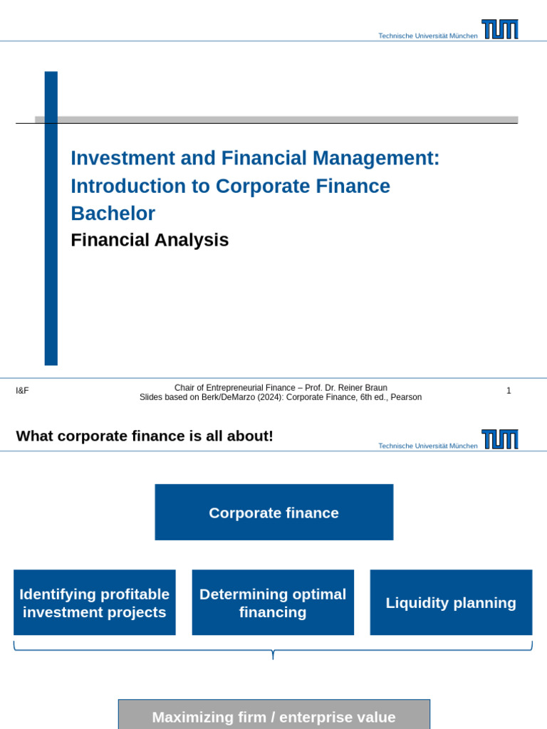 Corporate Finance Overview and Analysis | PDF | Balance Sheet | Equity ...