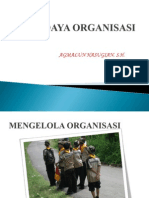 Budaya Organisasi