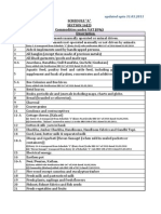 Agricultural, food and handicraft items exempted from VAT in J&K as of 31 March 2011