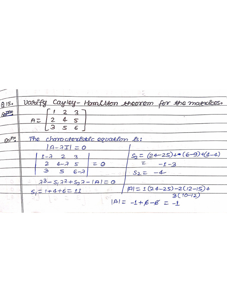 Maths Solutions Sessional Exam | PDF